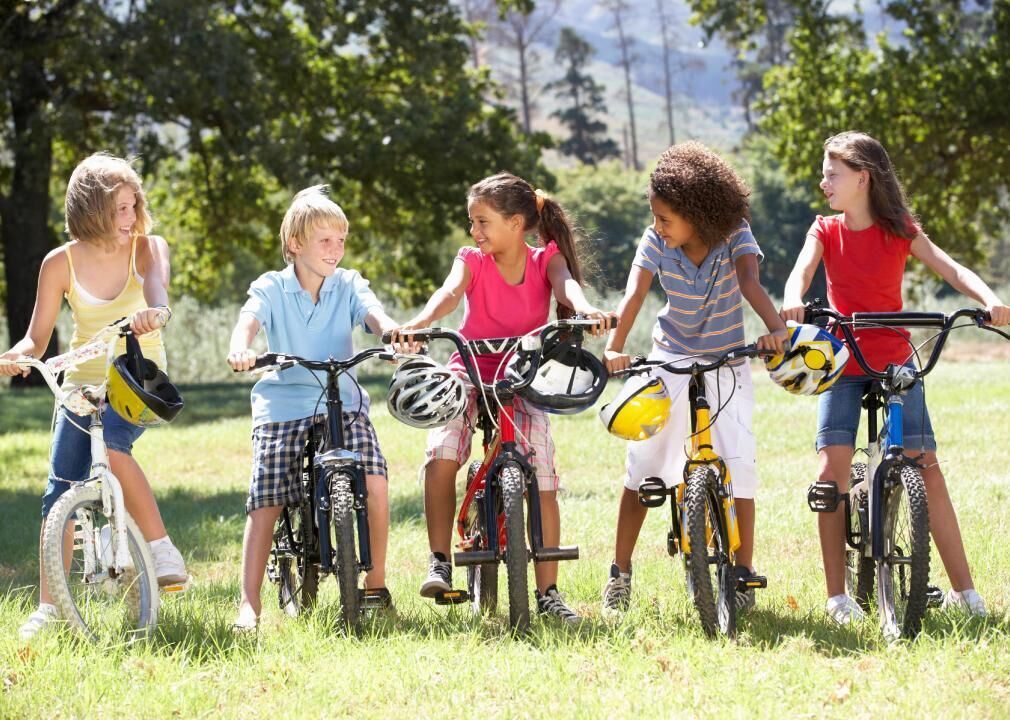 Ensure children ride safely